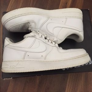 Air force ones all white